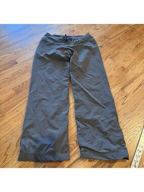 MOUNTAIN HARD WEAR WOMENS GRAY FLEECE LINED PANTS SIZE 6 / 32